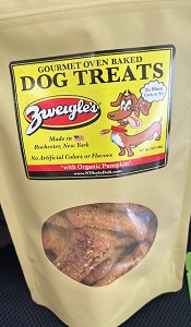 Zweigle's Gourmet Oven Baked Dog Treats-Made with Organic Pumpkin